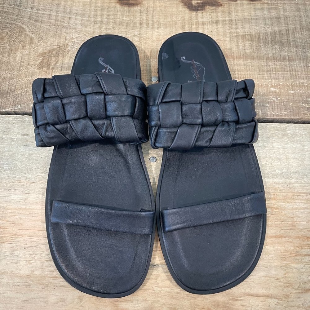 🖤 Free People Winding River Sandal in Black size 8 - Picture 8 of 11